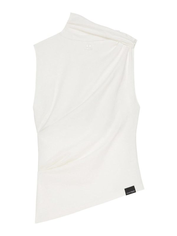 Courreges Top - Blanc