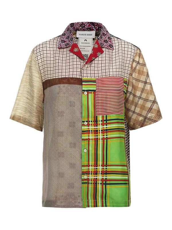Marine Serre Chemise - Multicolore