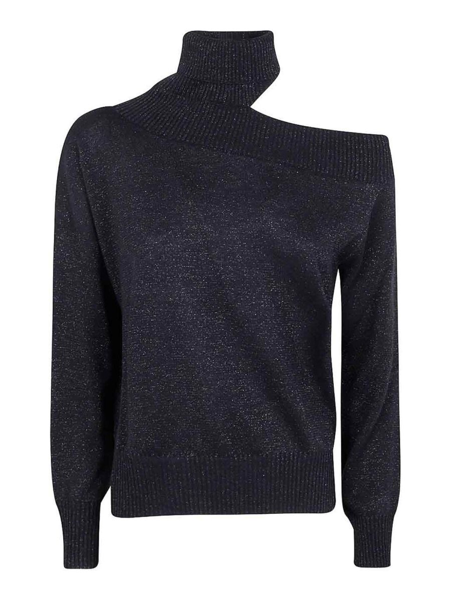 D. Exterior Pull Col Roulé - Noir