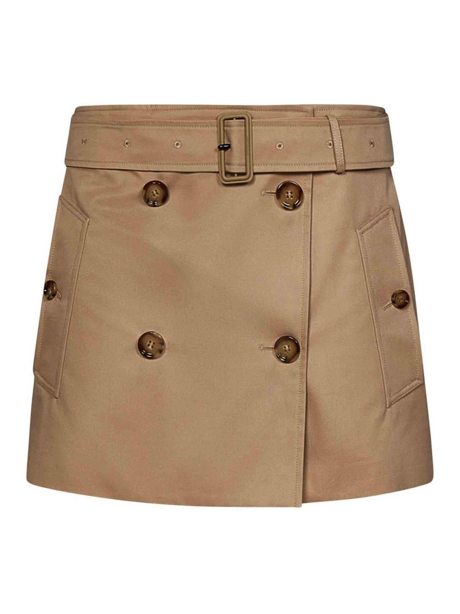 Burberry Mini Jupe - Beige