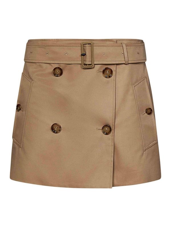 Burberry Mini Jupe - Beige