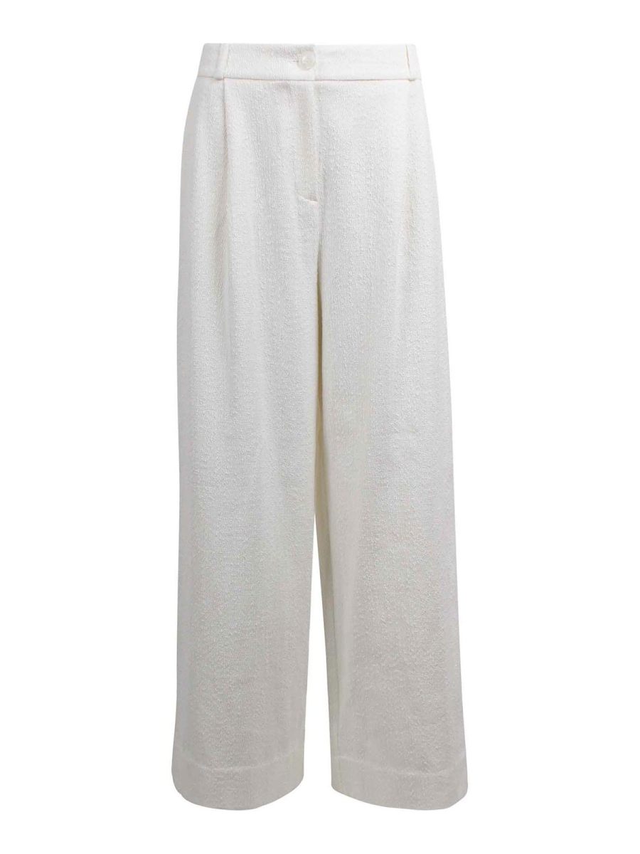 Essentiel Antwerp Pantalons Décontractés - Blanc