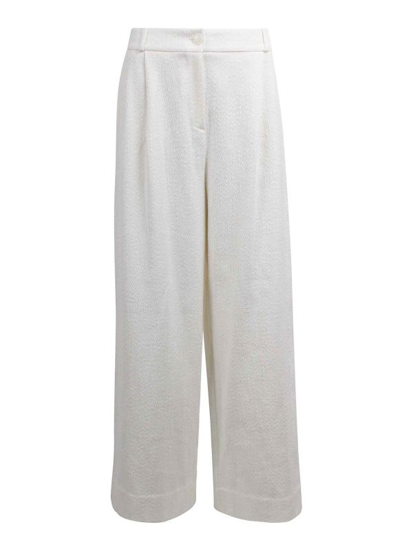 Essentiel Antwerp Pantalons Décontractés - Blanc