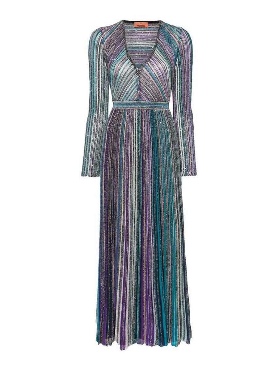 Missoni Maxi Robe - Vert