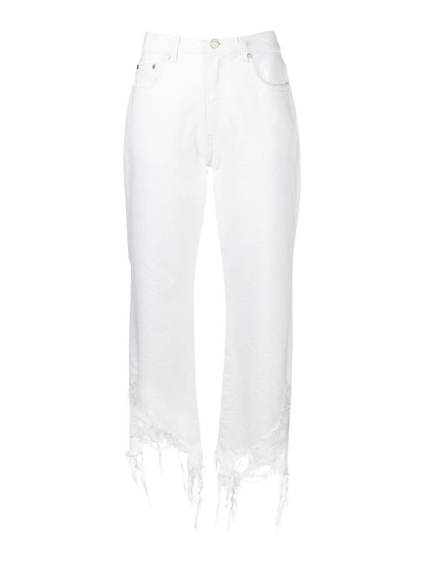 Stella Mccartney Jean Droit - Blanc