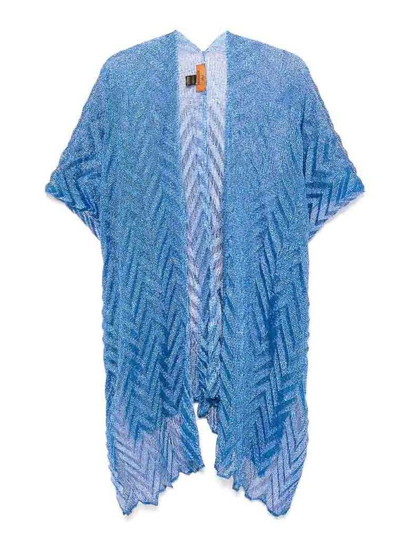 Missoni Cape - Bleu