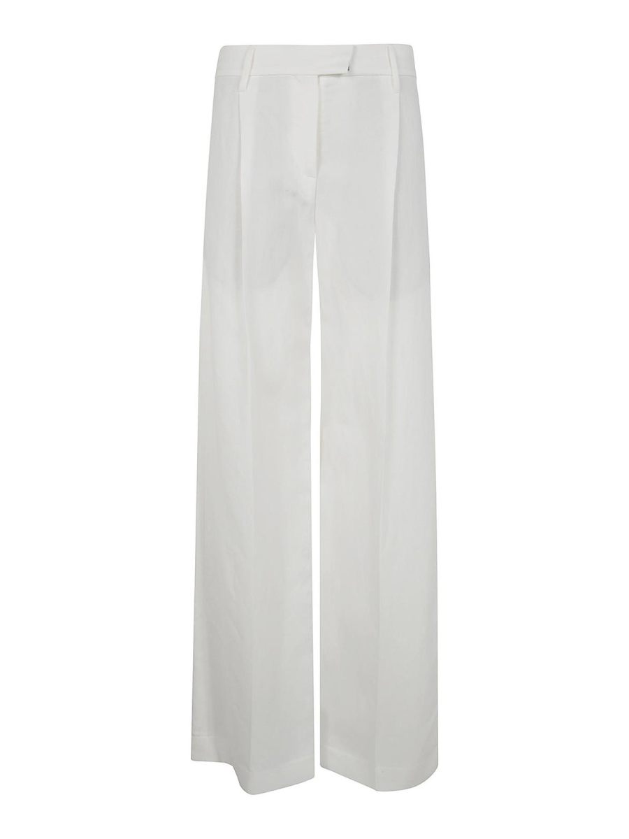 Brunello Cucinelli Pantalons Décontractés - Blanc