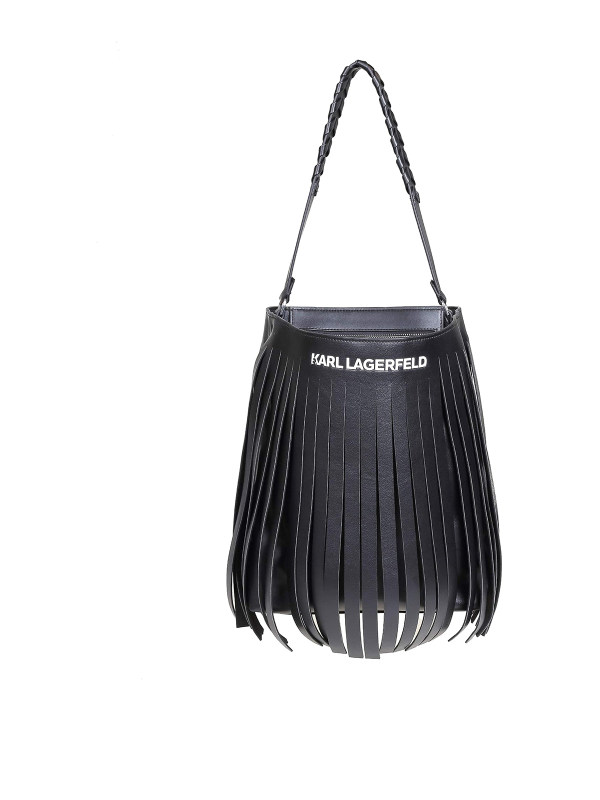 Karl Lagerfeld Sac Porté Épaule - Noir