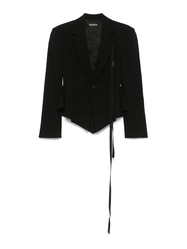 Ann Demeulemeester Veste Casual - Noir