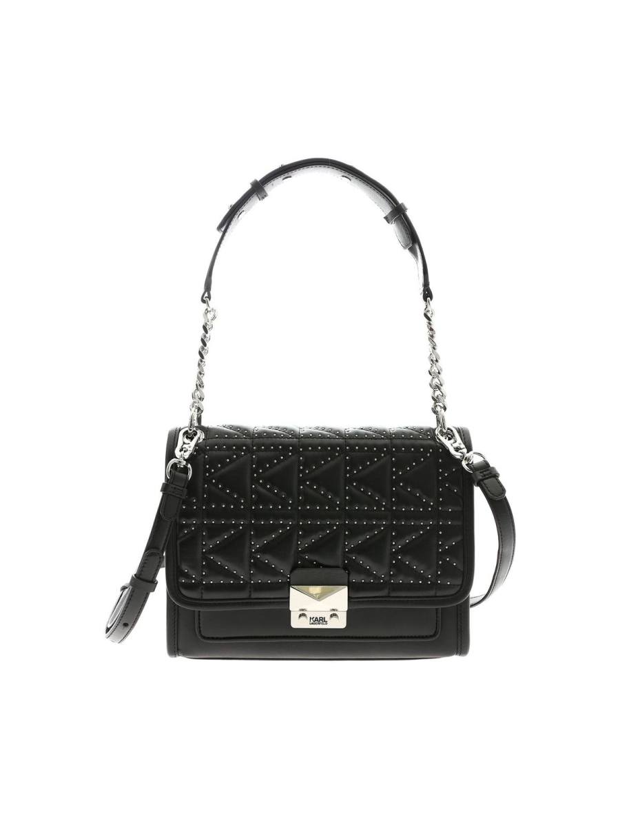 Karl Lagerfeld Sac Porté Épaule - Noir