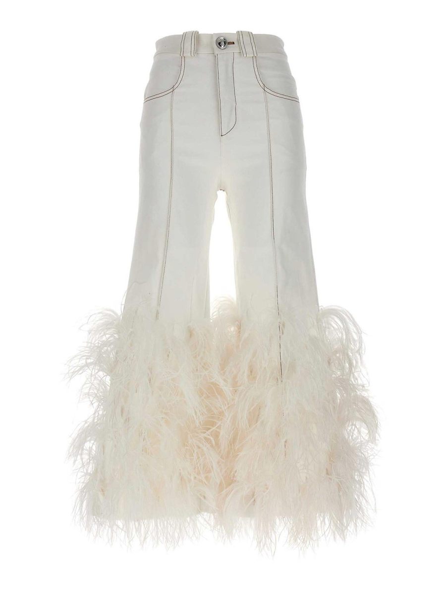 Giambattista Valli Jean Bootcut - Blanc