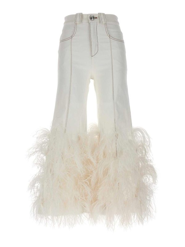 Giambattista Valli Jean Bootcut - Blanc