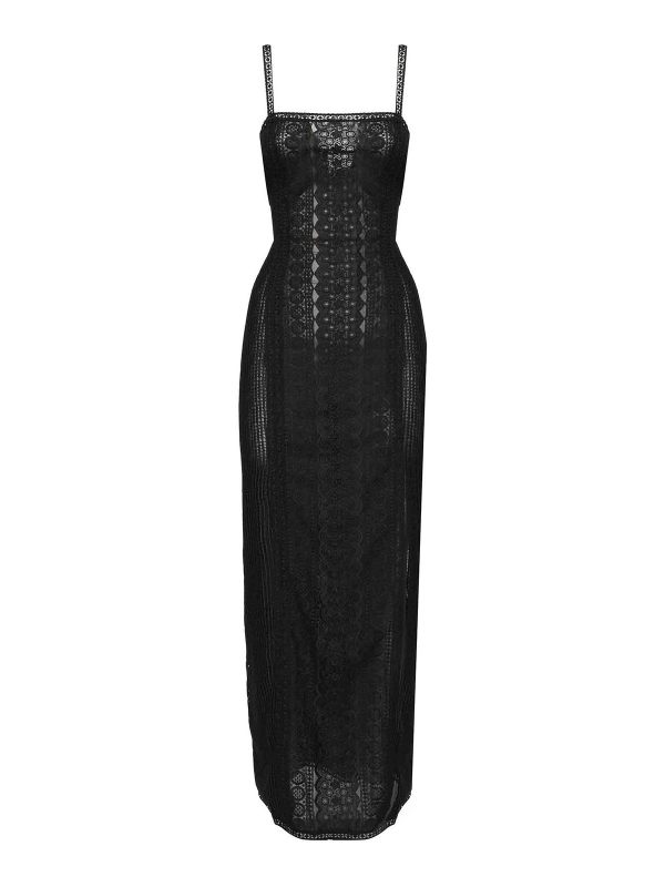 Charo Ruiz Maxi Robe - Noir