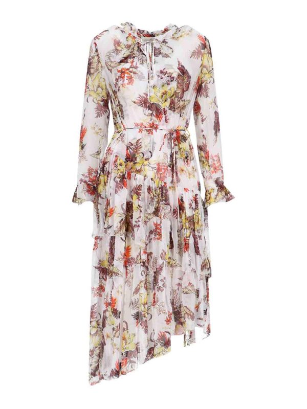 Zimmermann Robe Au Genou - Multicolore