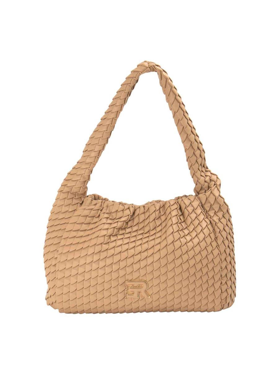 Ermanno Scervino Sac Porté Épaule - Beig