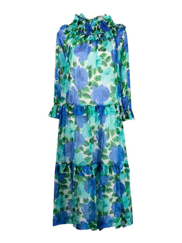P. A.R. O.S. H. Maxi Robe - Bleu