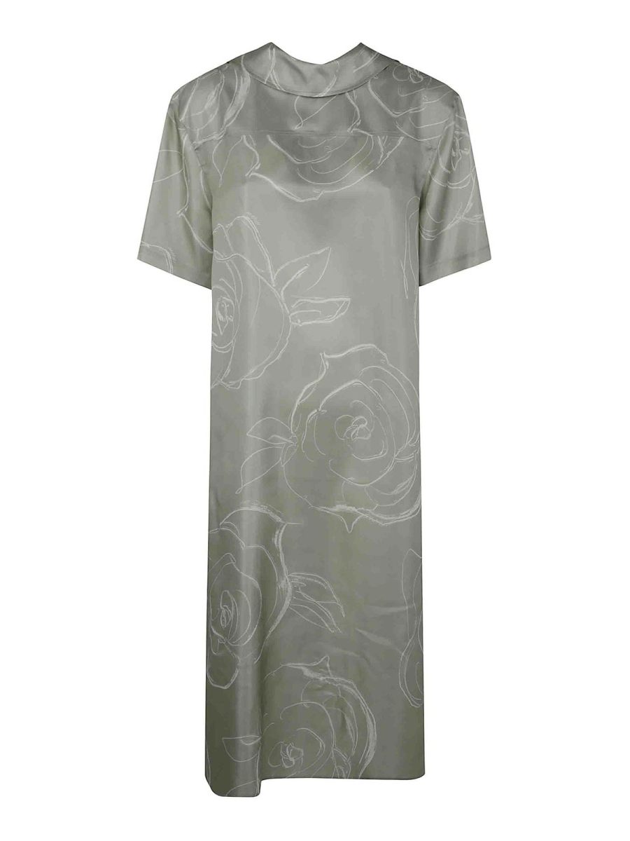 Marni Robe Au Genou - Vert