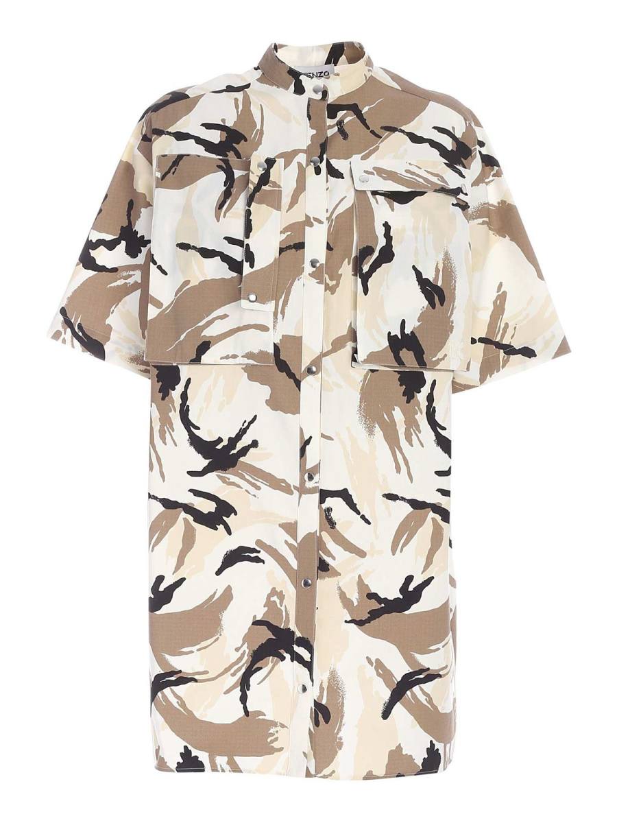 Kenzo Robe Courte - Multicolore