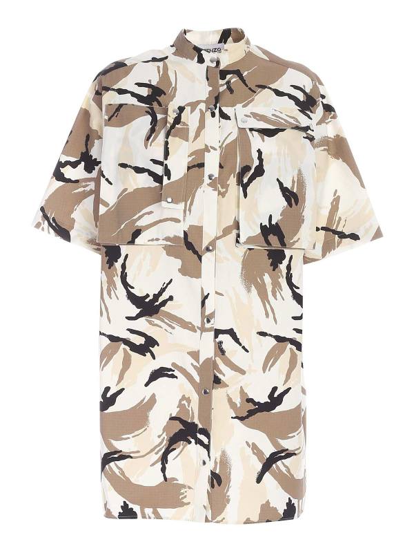 Kenzo Robe Courte - Multicolore
