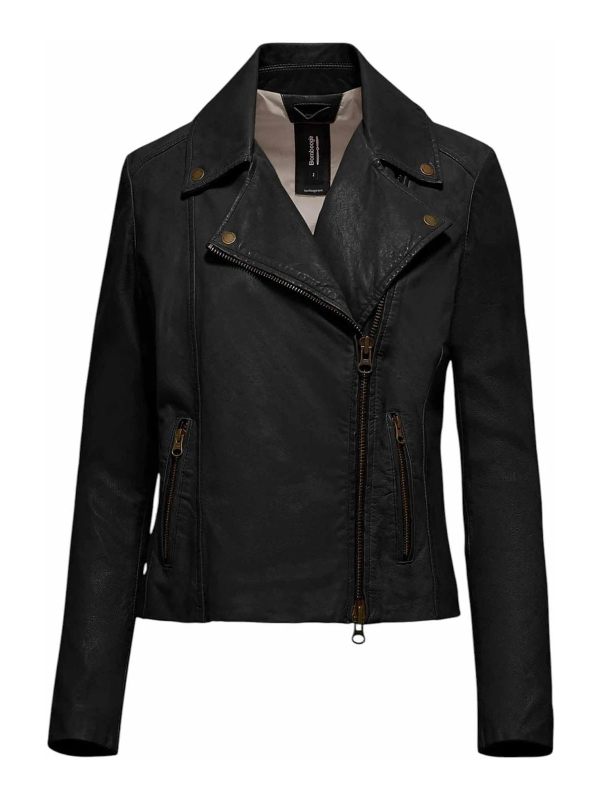 Bomboogie Manteau Au Genou - Noir