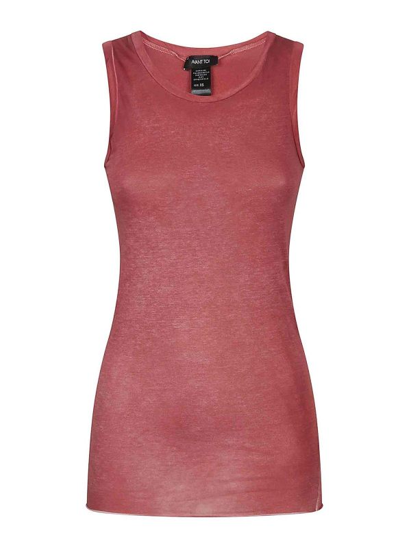 Avant Toi Top - Rouge Brun