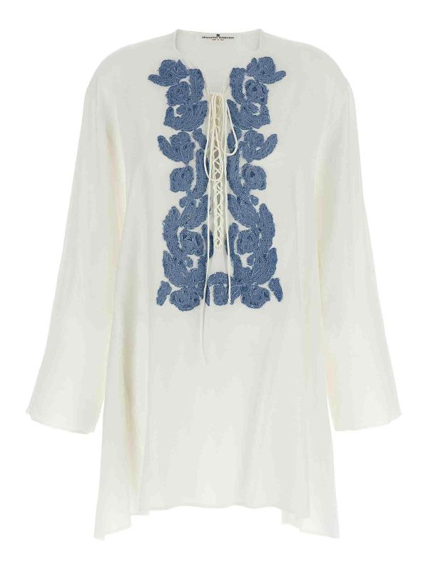 Ermanno Scervino Tunique - Blanc
