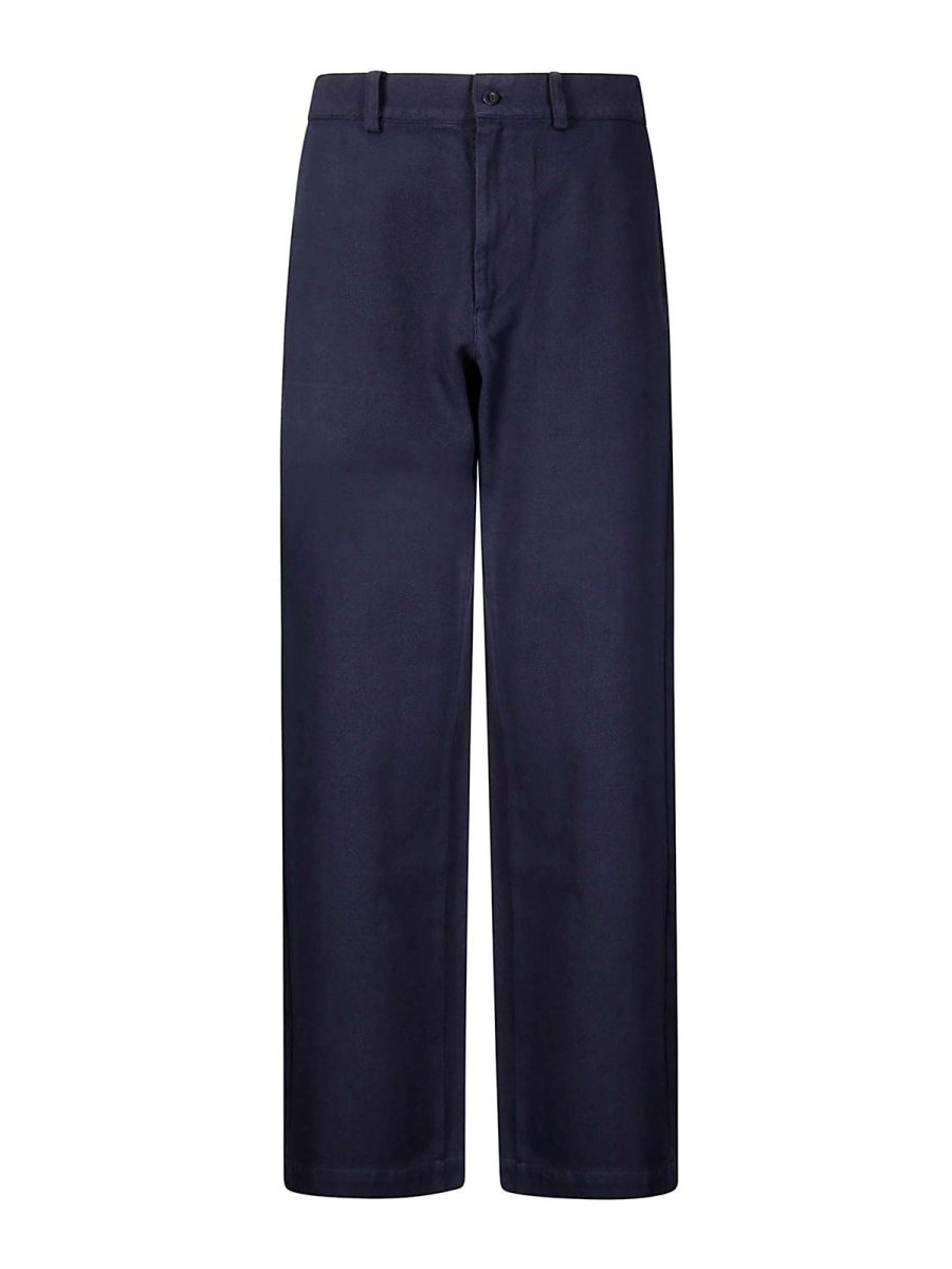 Labo. Art Pantalons Décontractés - Bleu