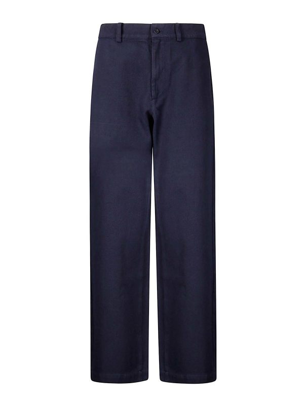 Labo. Art Pantalons Décontractés - Bleu