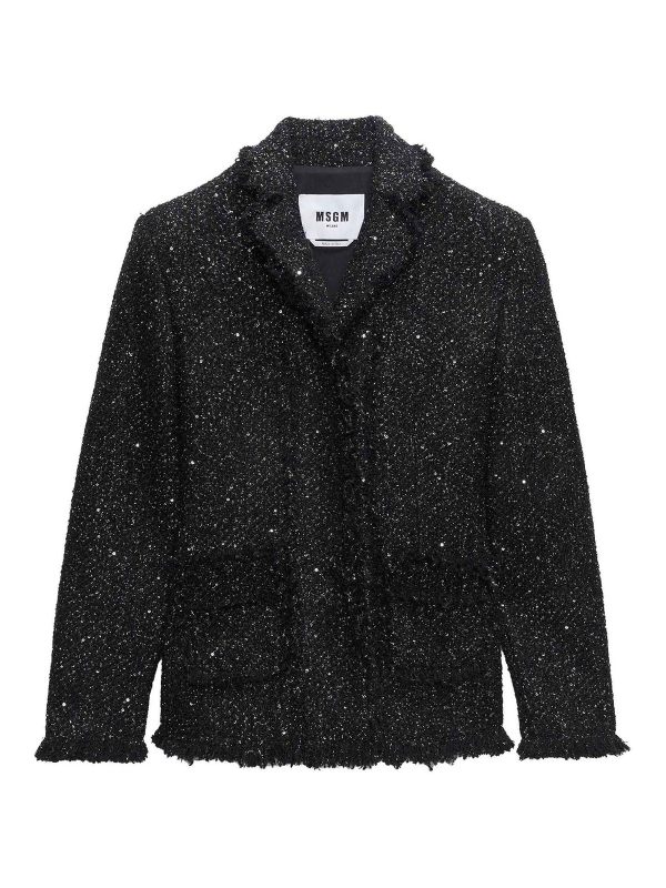 M. S.G. M. Veste Casual - Noir