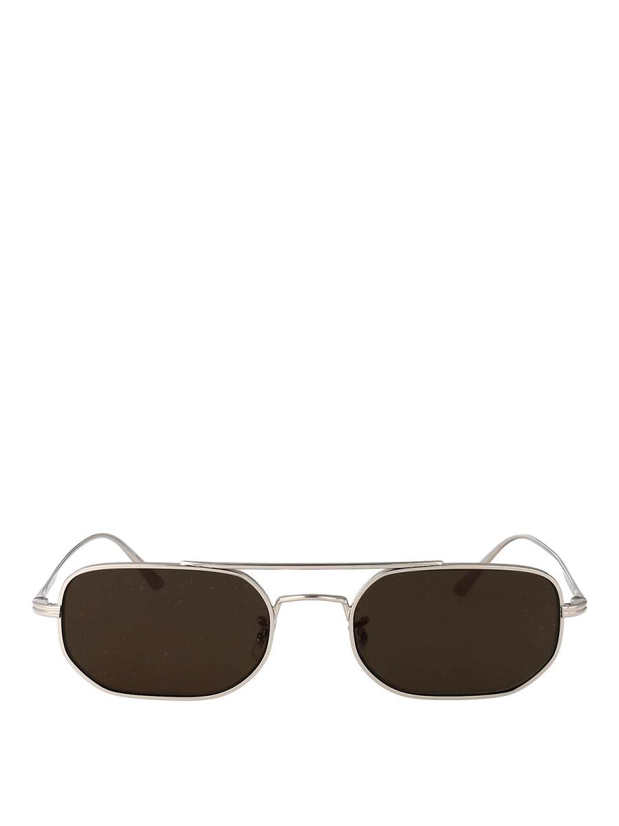 Oliver Peoples Lunettes De Soleil - Argent
