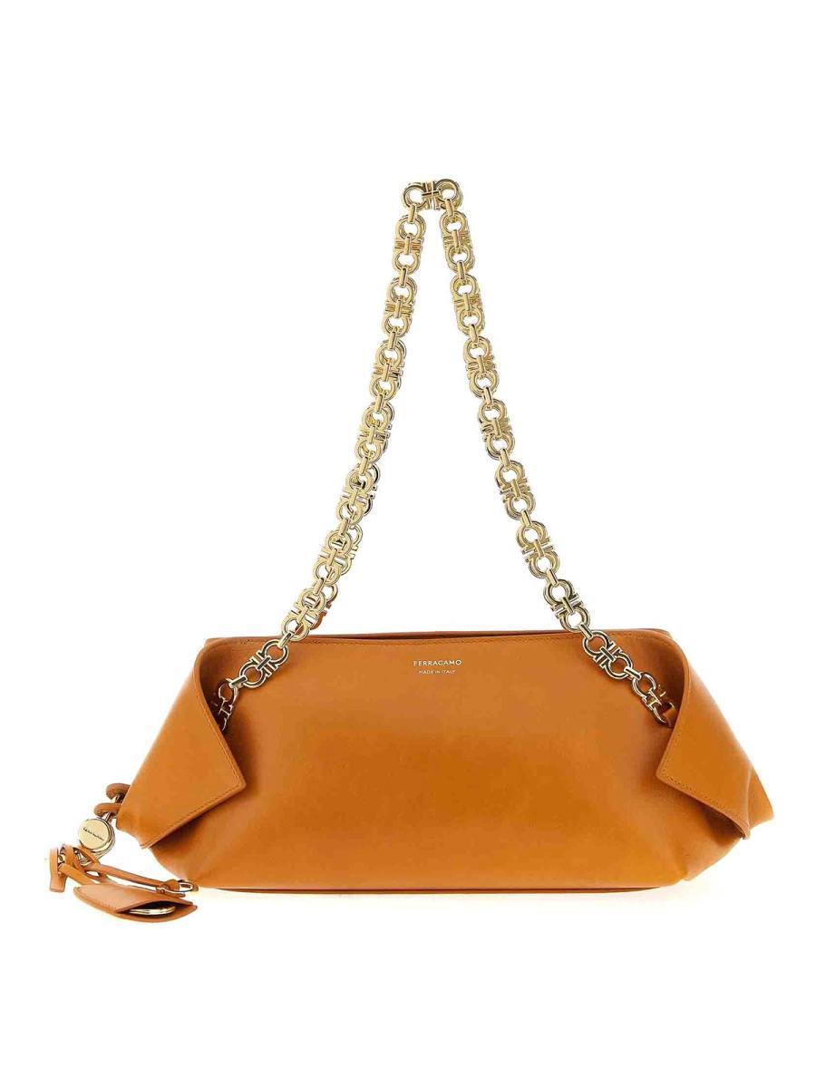 Salvatore Ferragamo Sac Bandoulière - Orang