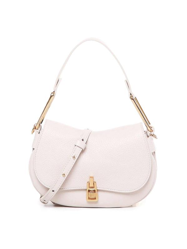 Coccinelle Sac Porté Épaule - Blanc