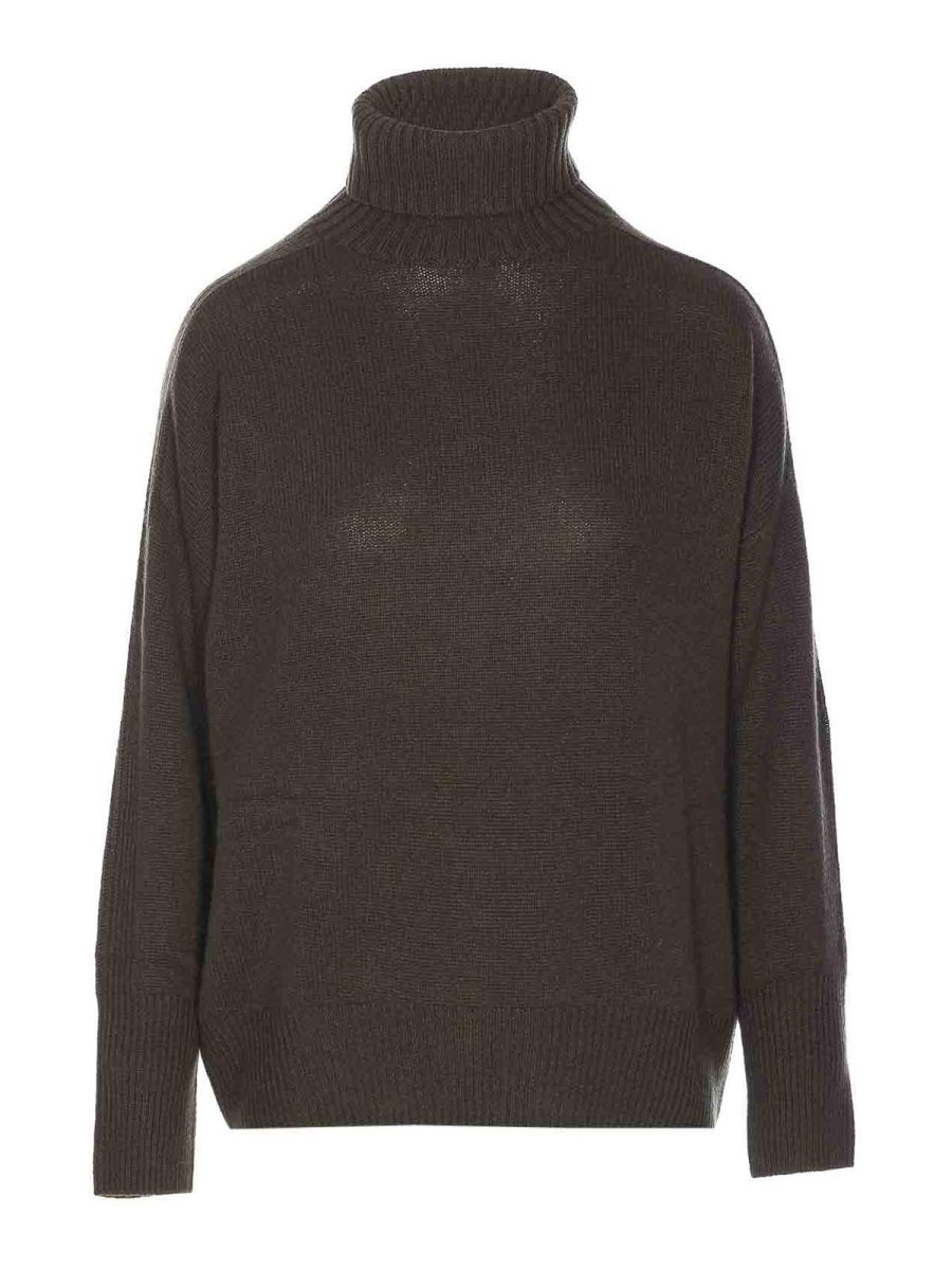 Allude Pull Col Rond - Vert