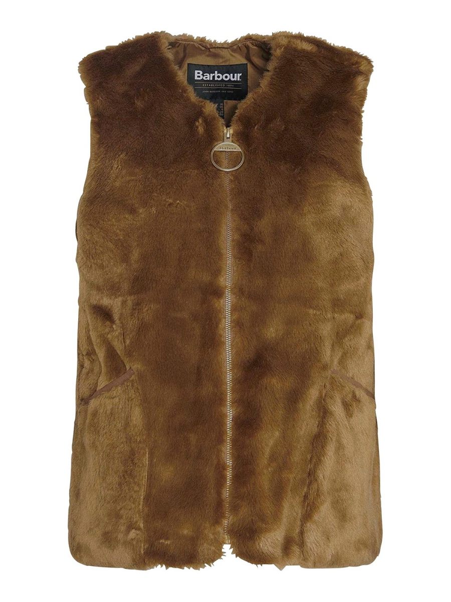 Barbour Blouson Rembourré - Or