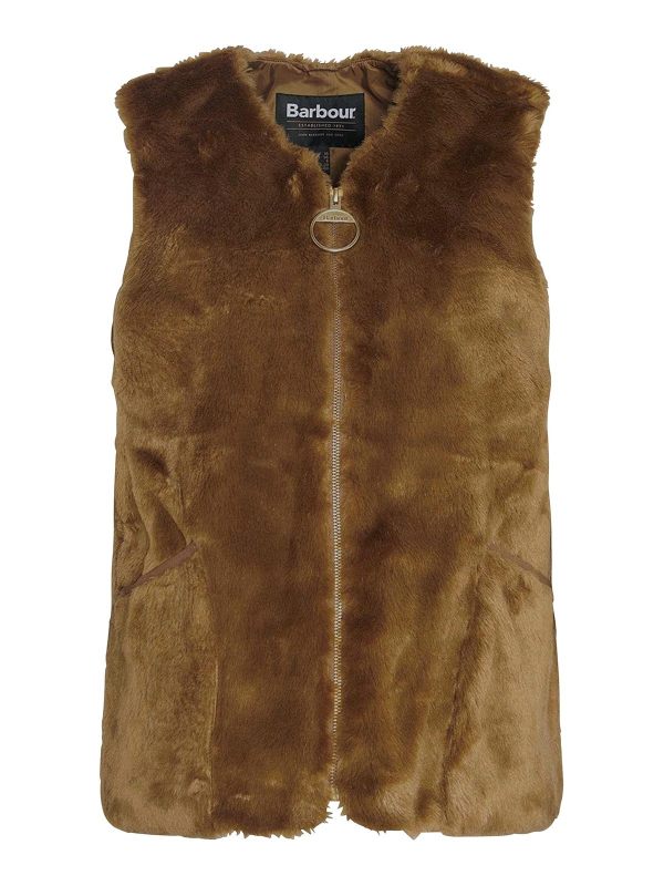 Barbour Blouson Rembourré - Or