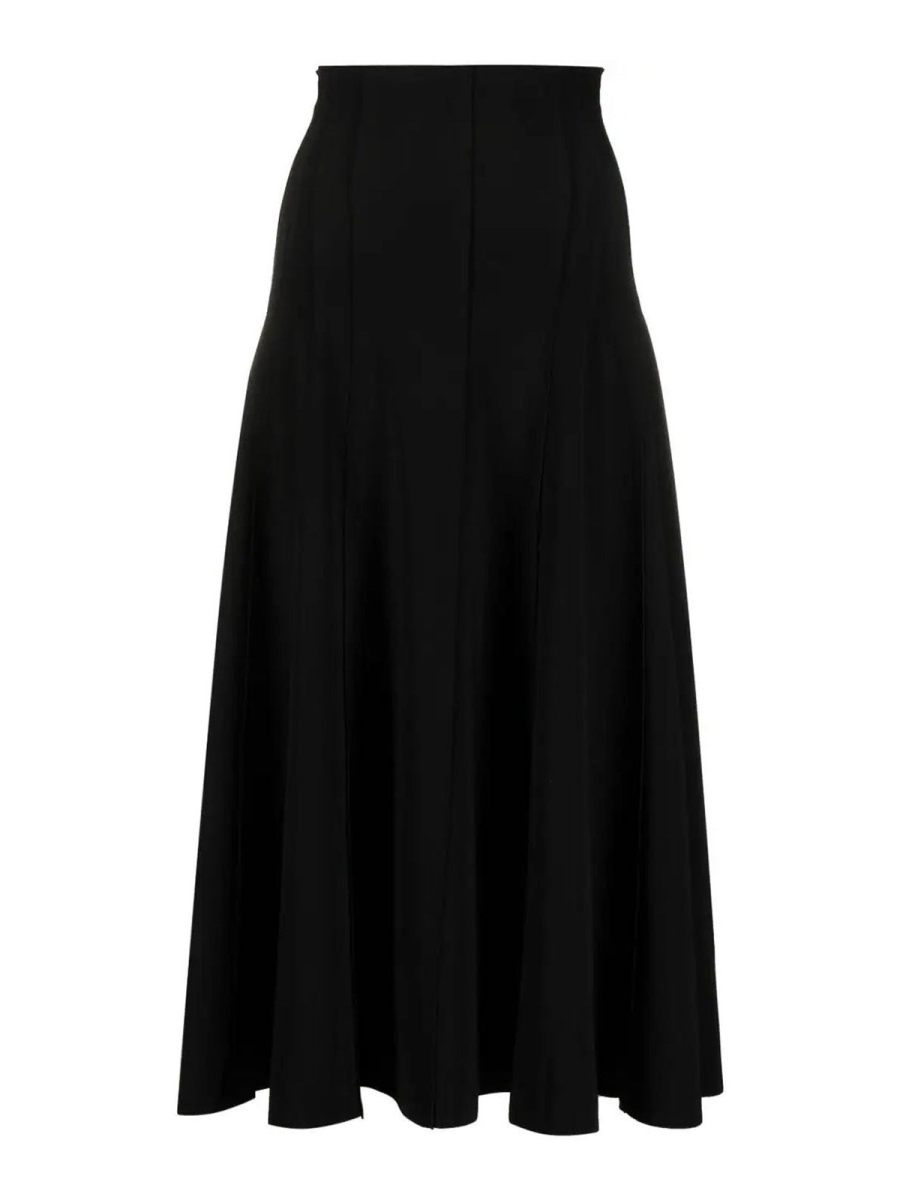 Norma Kamali Jupe Midi - Noir