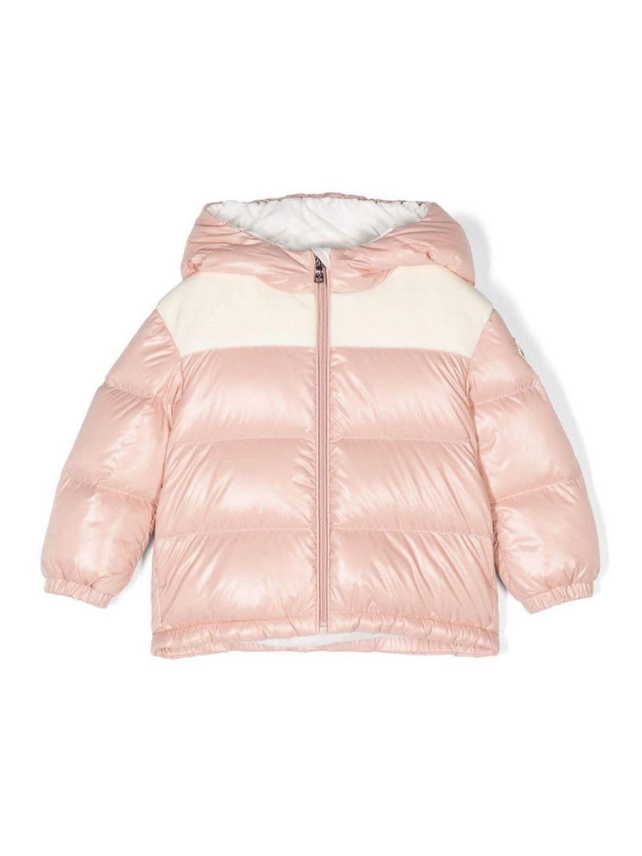 Moncler Jr Veste Casual - Couleur Chair
