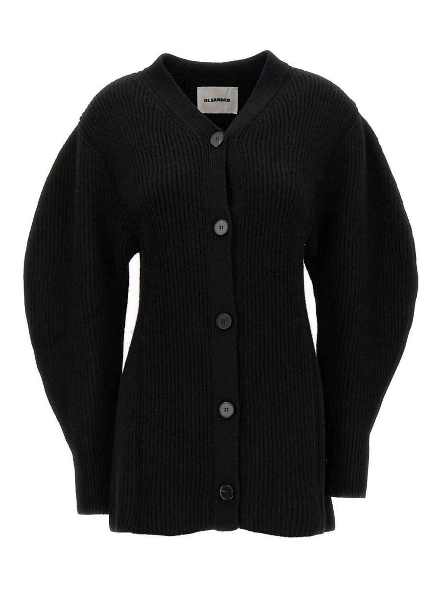 Jil Sander Cardigan - Noir
