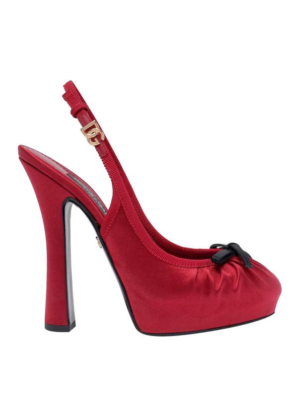 Dolce & Gabbana Chaussures À Talon - Rouge