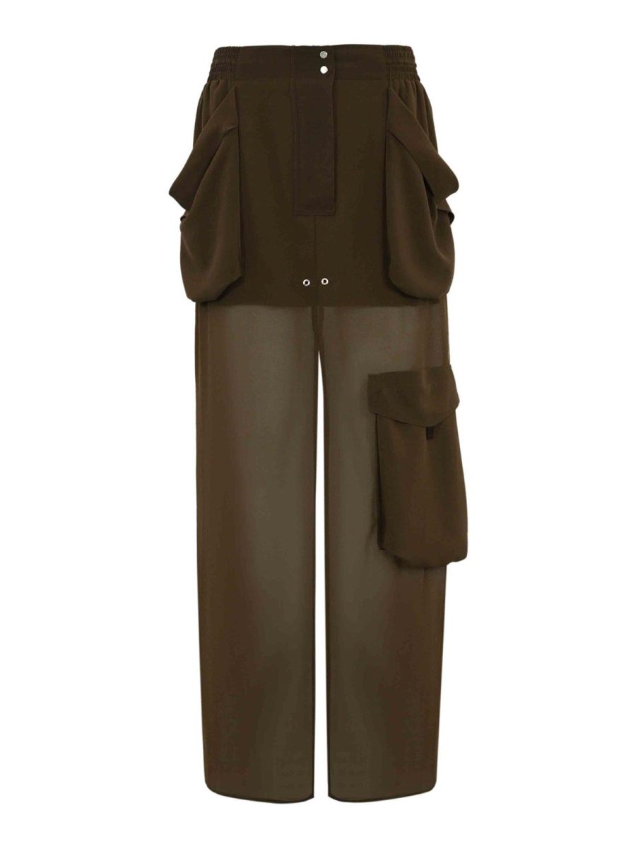 Pinko Jupe Longue - Vert