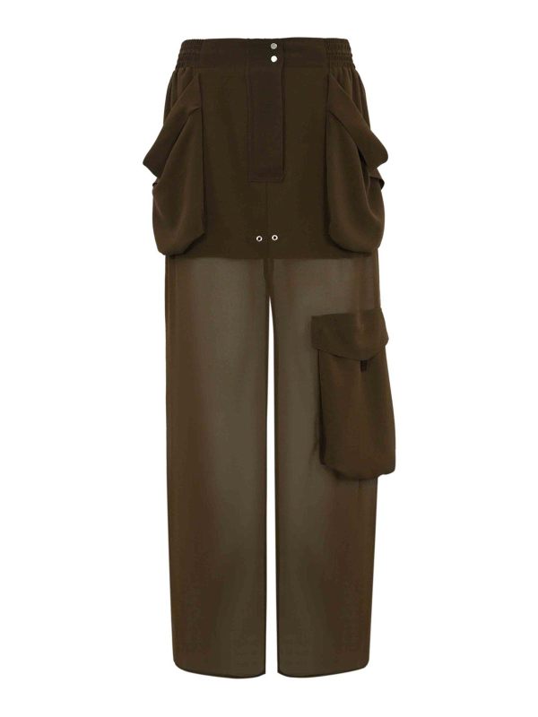 Pinko Jupe Longue - Vert