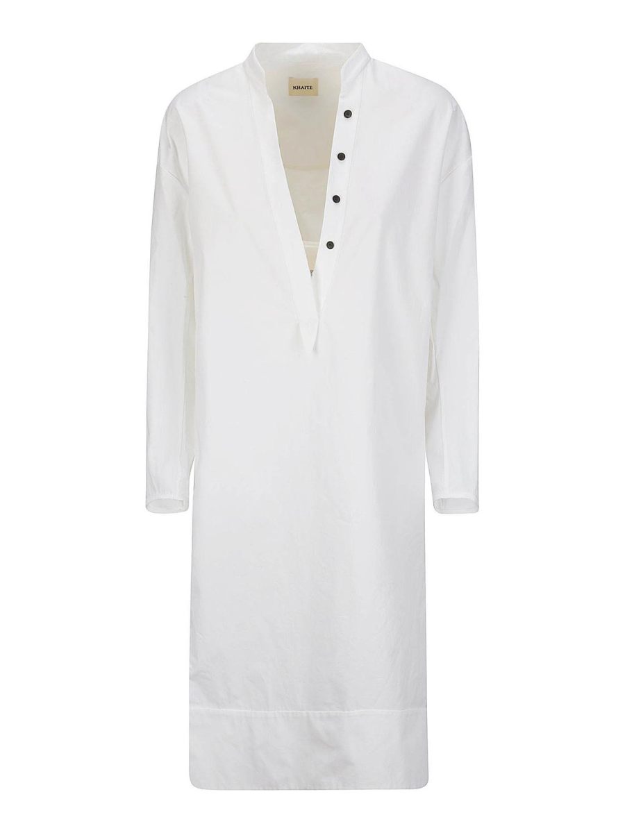 Khaite Maxi Robe - Blanc