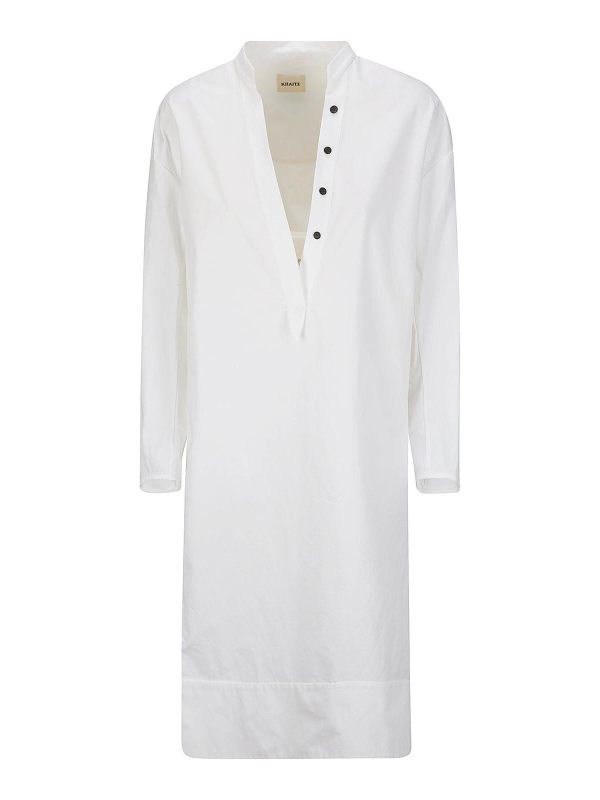 Khaite Maxi Robe - Blanc