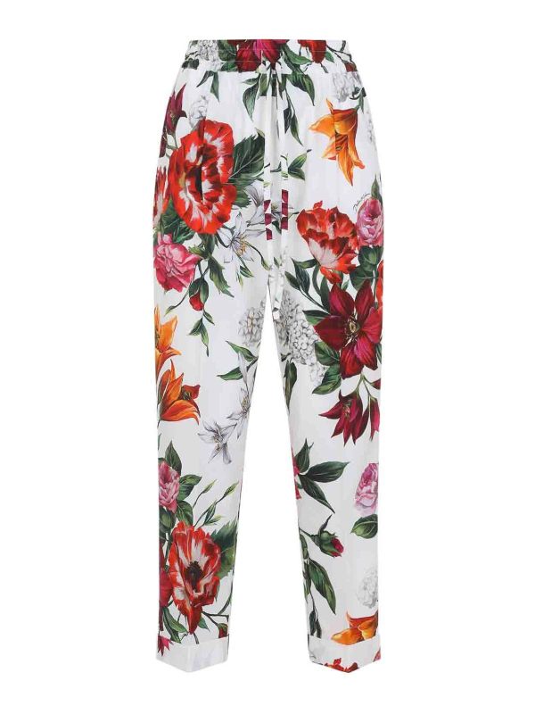 Dolce & Gabbana Pantalons Décontractés - Rose Clair