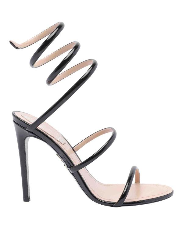Rene Caovilla Chaussures À Talon - Noir