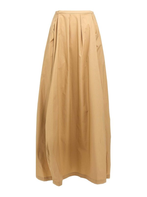 Thelatest Jupe Midi - Beige