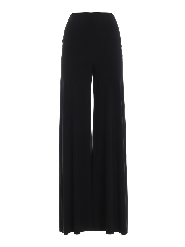 Norma Kamali Pantalons Décontractés - Noir