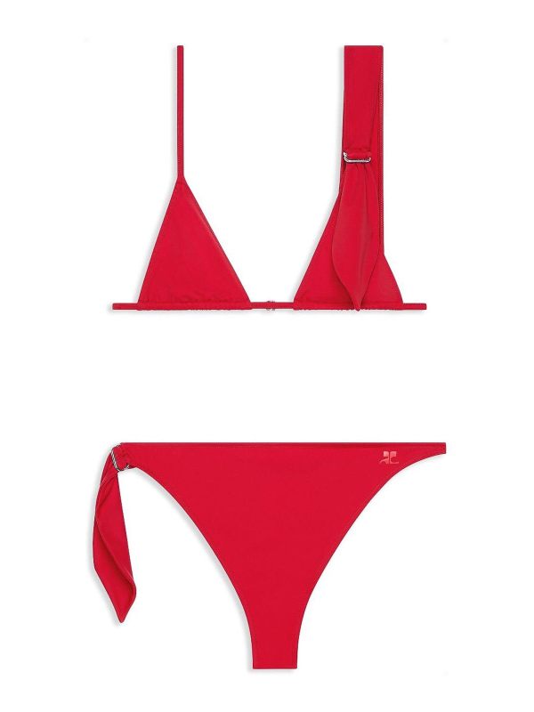 Courreges Maillot De Bain - Rouge