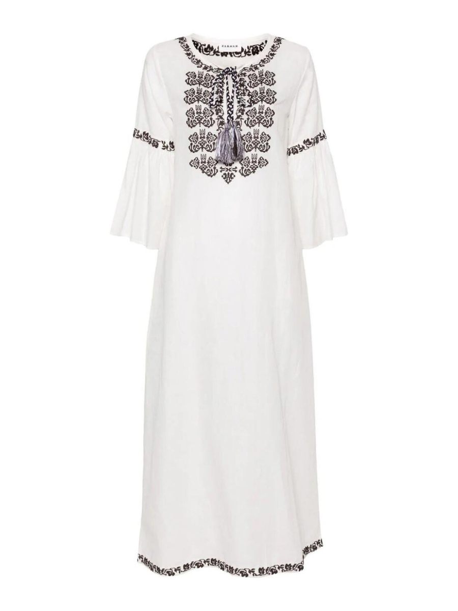 P. A.R. O.S. H. Robe Courte - Blanc