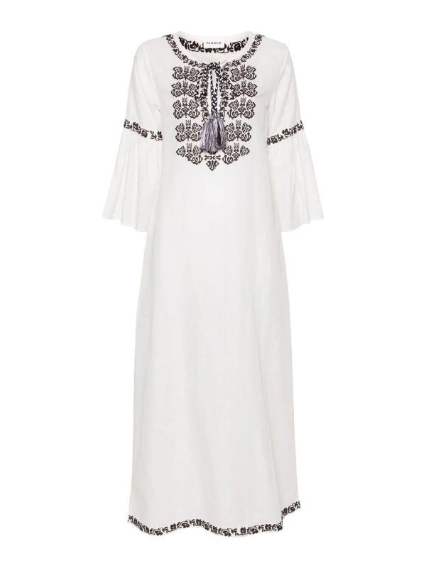 P. A.R. O.S. H. Robe Courte - Blanc